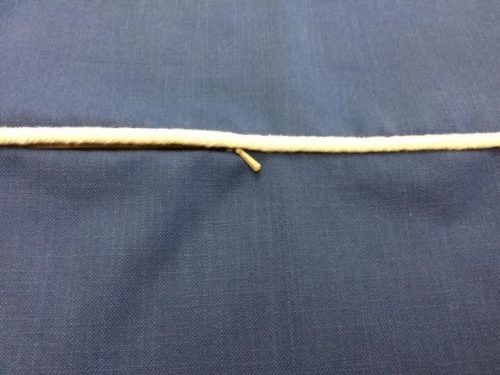 You can learn to sew invisible zippers next to welt cord like a pro.