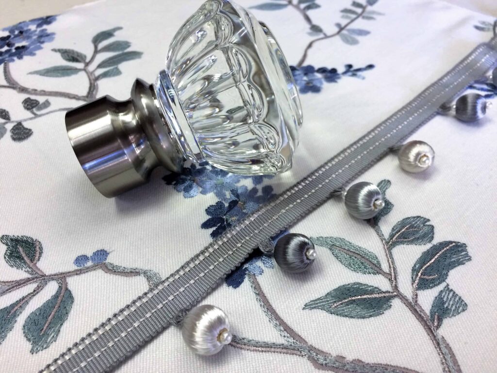 1 Fabric, Trim, Drapery Hardware Specifications Designs by Donna Atlanta