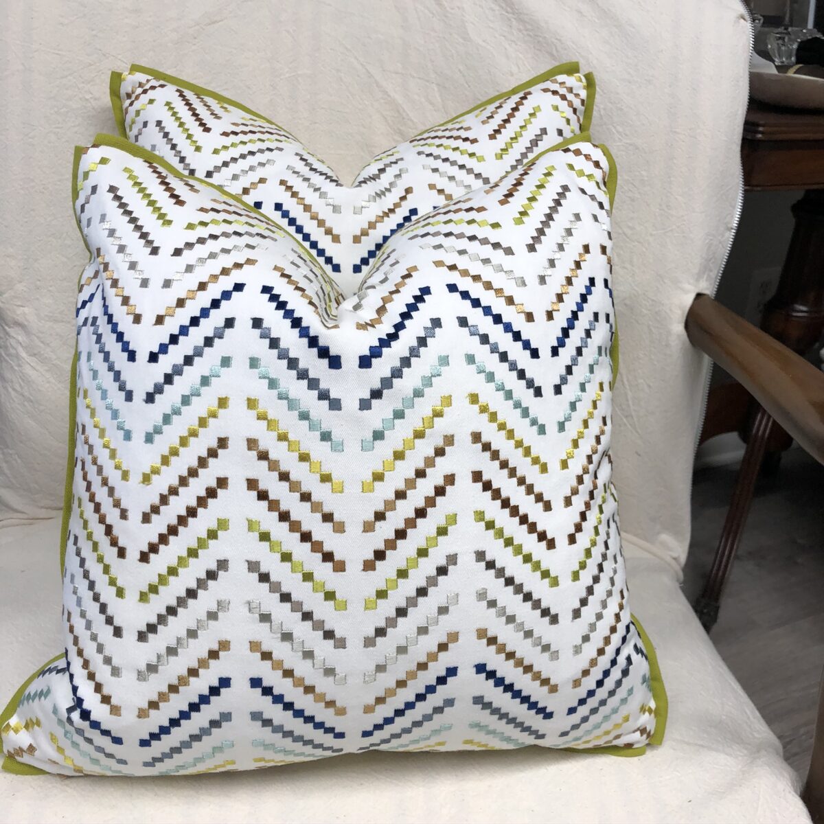 Pillow Making dog ears or no dog ears? Designs by Donna Atlanta