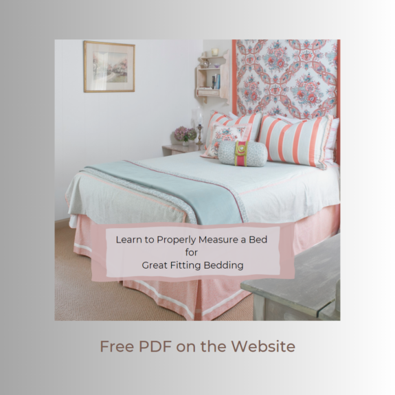 Learn to properly measure a bed for great fitting bedding